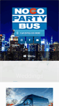 Mobile Screenshot of nocopartybus.com