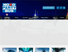 Tablet Screenshot of nocopartybus.com